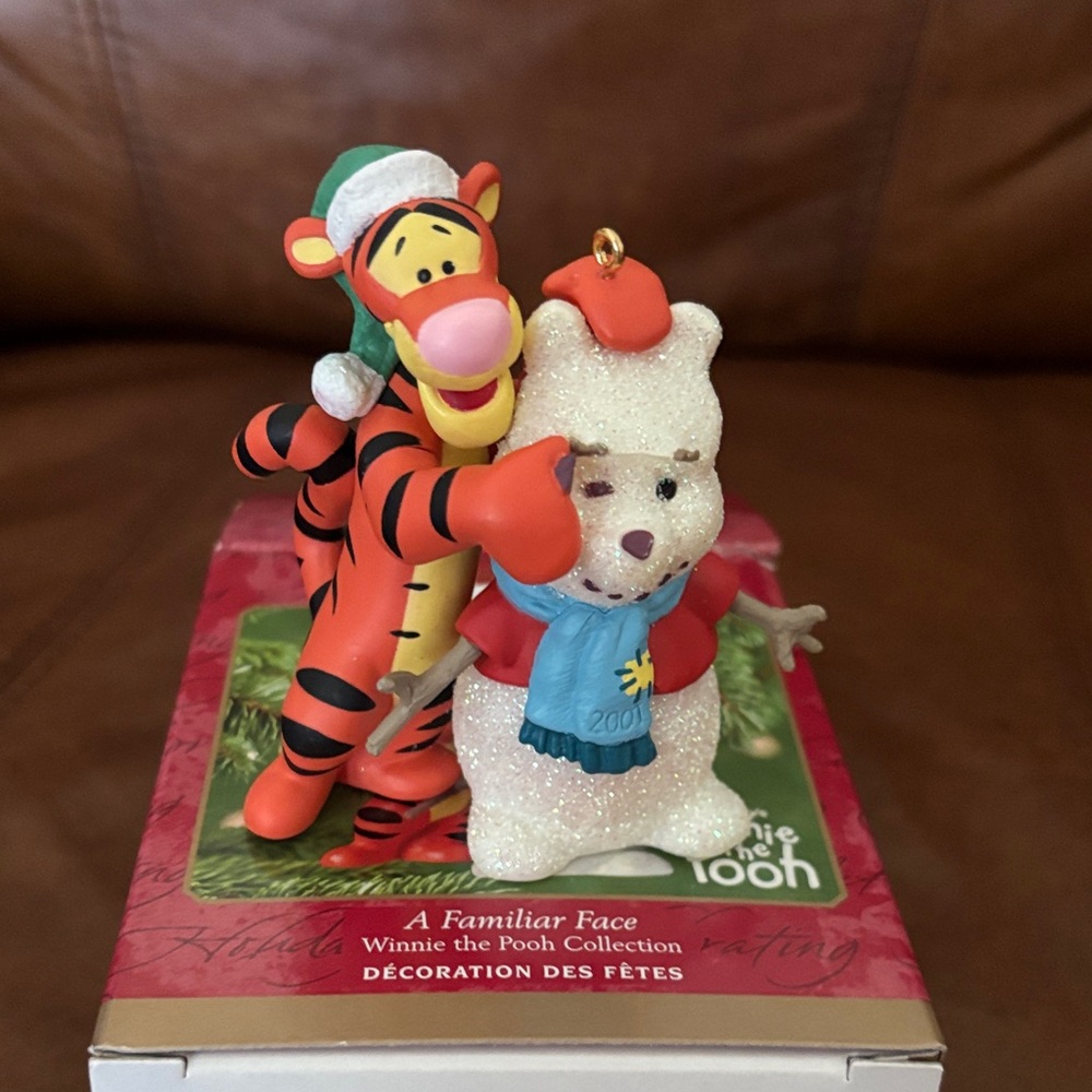 Hallmark Keepsake Ornament with Red and White Accents